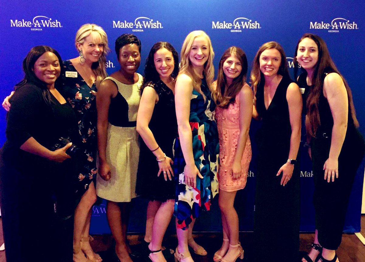 MakeAWishMariss's tweet photo. @MakeAWishGA host party last night 🌠#WishBall season is officially underway!! (Can’t believe I get to work with these studs everyday 🙏🏻) https://t.co/Mn22HTb8Rh