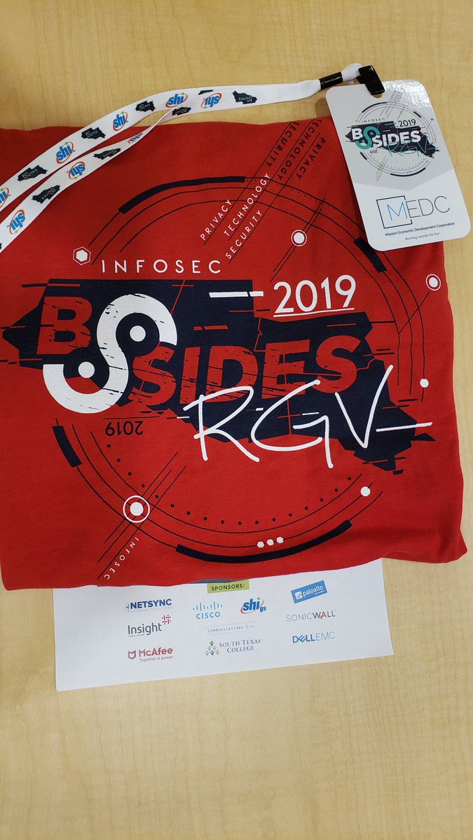 #BSidesRGV - Today is finally the day! Our 2nd Annual BSidesRGV Security unConference. Looking forward to another great turnout. [follow us for updates throughout the day &amp; tag us if you are attending] <a href="/SecurityBSides/">Security BSides</a> <a href="/BSidesAustin/">BSides Austin</a> <a href="/BSidesSATX/">BSides San Antonio / BSidesSATX</a> @STCjaguars @UTRGV