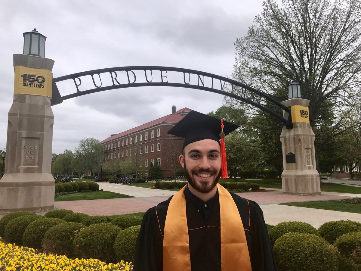 Congratulations, Mitchell! We’re so proud of you! ❤️#PurdueWeDidIt