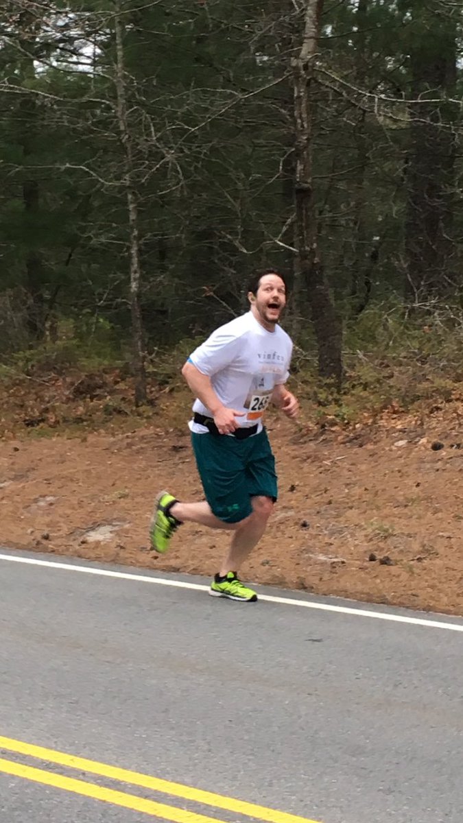 vinfenrun4life's tweet photo. That feeling when you wake up the second day of#RagnarRelay! #Vinfen #WillRun4Peanutm&amp;ms https://t.co/OF98bnHkQG