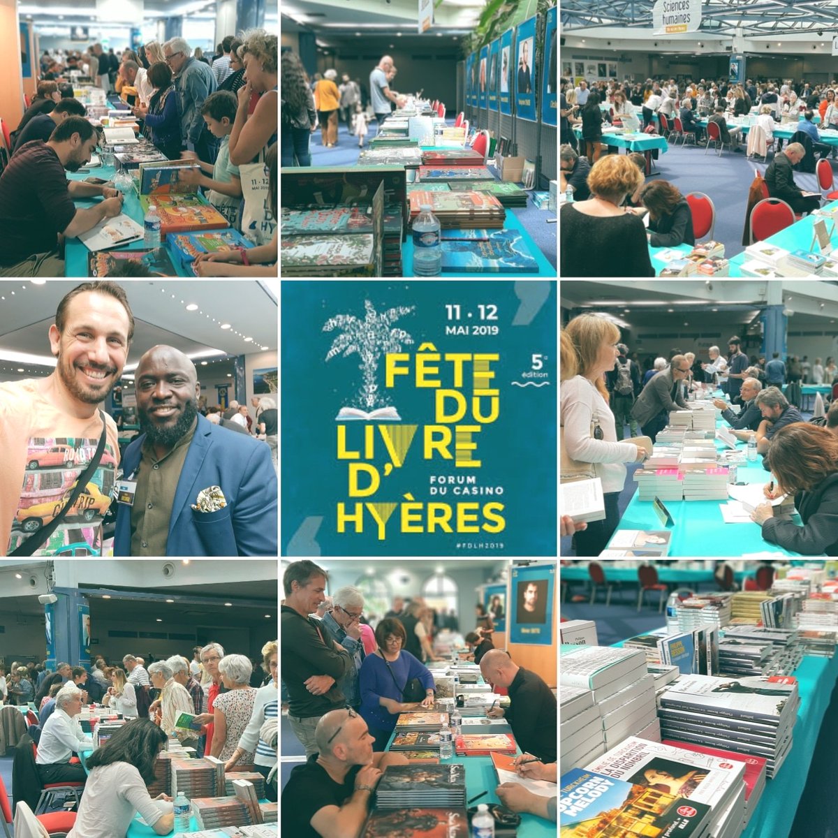 remicavailles's tweet photo. 5eme Fête du livre de #Hyeres 📚📖😎🙂👍
❤&🔄
#FDLH #FDLH2019 #HyeresLesPalmiers @villedhyeres @hyerestourisme @Departement_Var #VilleDhyeres #HyeresTourisme #DepartementDuVar #Var #Paca #CultureEnVar #livre #fetedulivre #salondulivre #bd #litterature #culture https://t.co/YUWRk4Xjl6