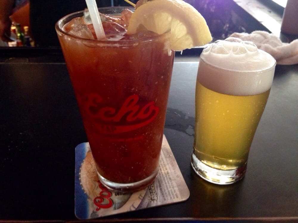 EchoTapMadison's tweet photo. Happiness in a glass, with a little buddy!  #dontforgetthechaser #bloodymary #breakfastofchampions https://t.co/JYbNqIgWxJ