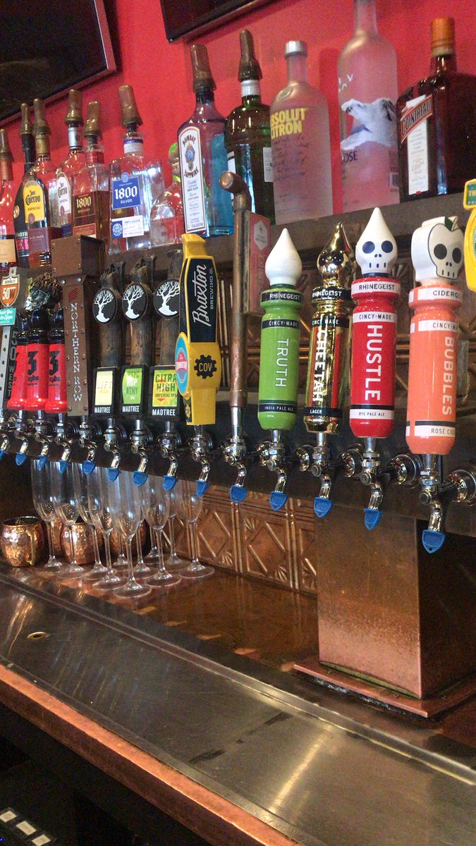 Stop in to Adriaticos for a cold beer before the FC Cincinnati game today!!! #Madtree #3Floyds #Rhinegeist