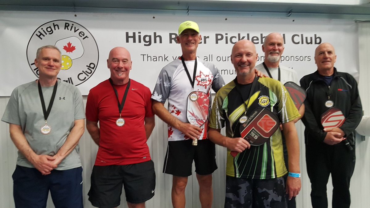 Day 1 of #SAPO2019 in <a href="/TownOfHighRiver/">Town of High River</a> Men’s Doubles #Pickleball Congratulations to all the Medal Winners <a href="/PickleballCA/">Pickleball Canada</a> #sanctionedTournament