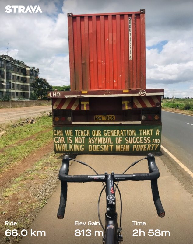 Keeplah's tweet photo. My Saturday morning tourist pace ride and trailer quotes. 🚲 Keep Moving. #StravaCycle #KeepMoving https://t.co/qHdc7bzNvA