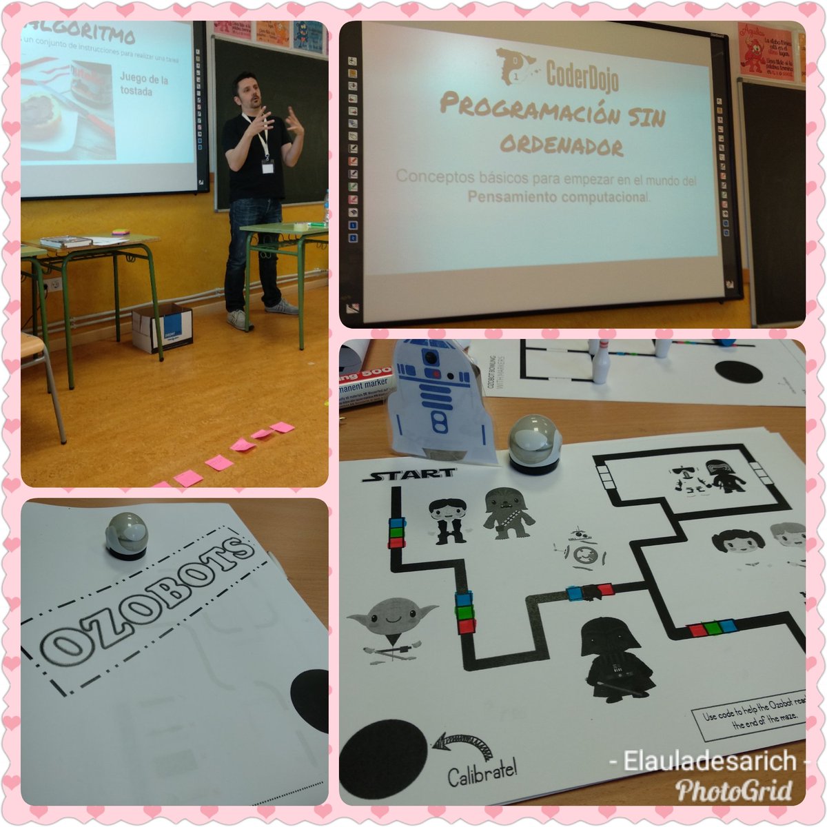 Sarich_LU's tweet image. Geniales un año más las jornadas robóticas de La Muela!! Con nuevas ideas para el aula! 👏👏#Jerp2019