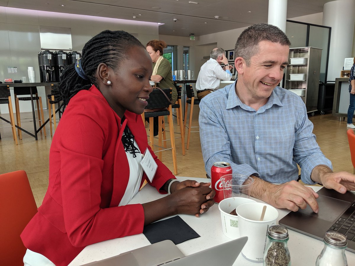 Fabulous few days at <a href="/gatesfoundation/">Gates Foundation</a> discussing crop pests and  diseases. Absolute highlight building working relationship with African entrepreneurs who could use <a href="/plantvillage/">PlantVillage</a> to provide farmers with advice and better seeds <a href="/zillamary/">Zilla Mary Arach</a> <a href="/endeleauganda/">Endelea Uganda</a>
