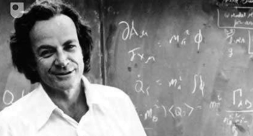 bgreene's tweet photo. "The imagination of nature is far, far greater than the imagination of man."--Richard Feynman, born OTD 1918. https://t.co/mt70rxXiAp
