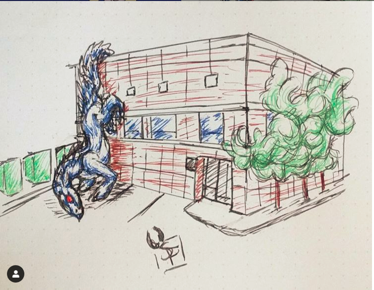 echoKraken's tweet photo. @sonnefaunart Did some drawing prompts last month. This one is one of our favorites! Drawing prompt was "Monster at the office"
#monsterhunter #monsterhunterworld #theoffice #office #sketch #rocketbook #rocketbookwave https://t.co/xyHcZ9EX1t