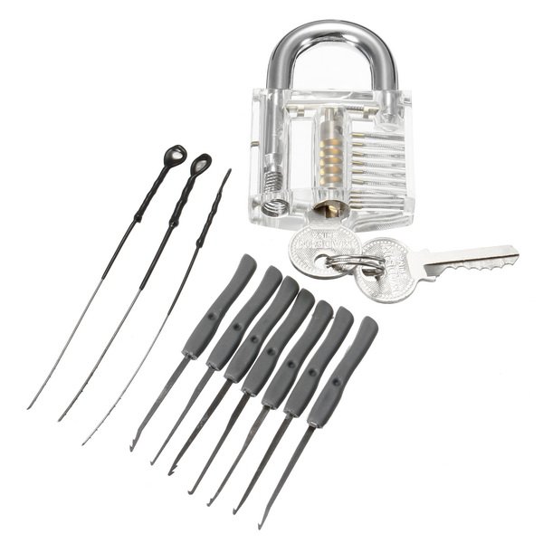 TekniStore's tweet image. Mini Locksmith Tool Suit Set Lock Pick Tools Training Lock + Keys Suit Set with Key Remover
🔥 FREE SHIPPING 🔥
👉 Link to Product: bit.ly/2vPWQoS

#LockPicksSet #LockPickTools #ProfessionalTools #KeyExtractor #Tools #Teknistore #FreeShipping