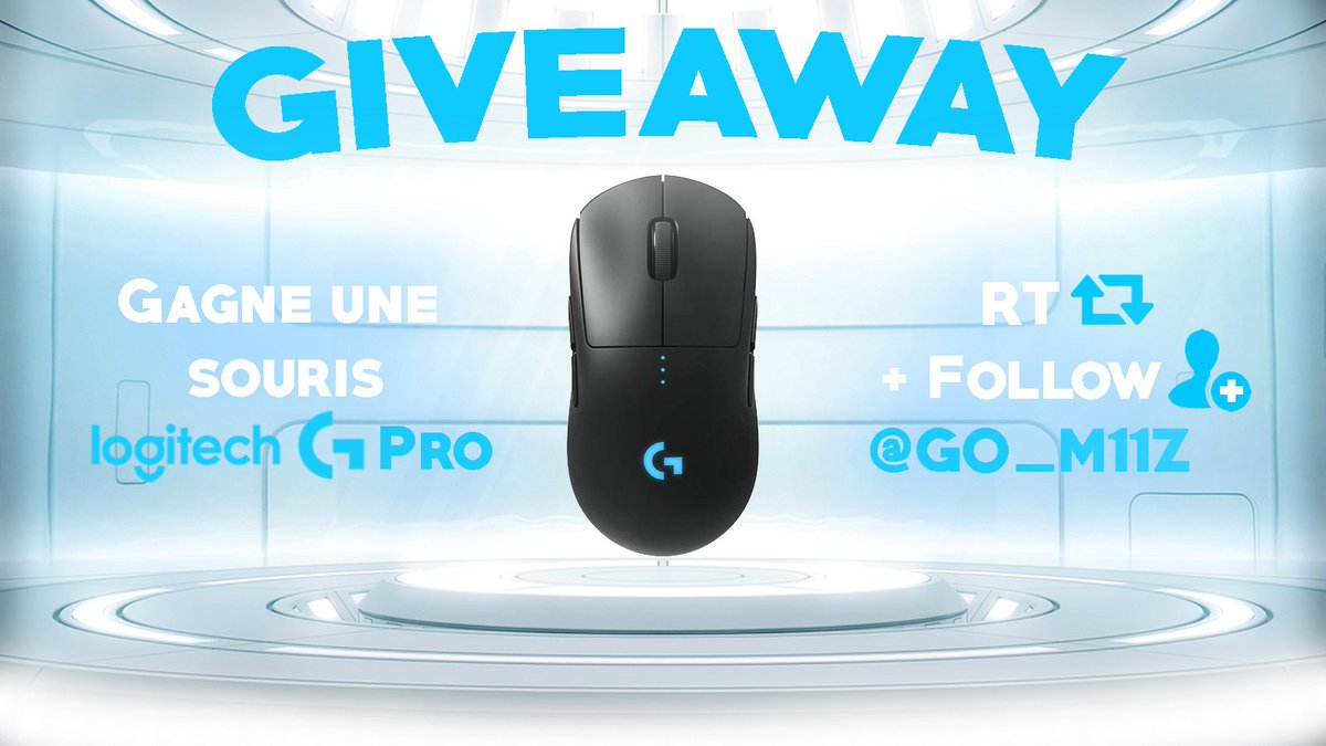 M11Z_ftn's tweet photo. 🎁 GIVEAWAY 🎁

-Gagne une souris Logitech G Pro Wireless
- RT + Follow @GO_M11Z 

Tirage dans une semaine Good Luck ! https://t.co/KWgLPVPrXN