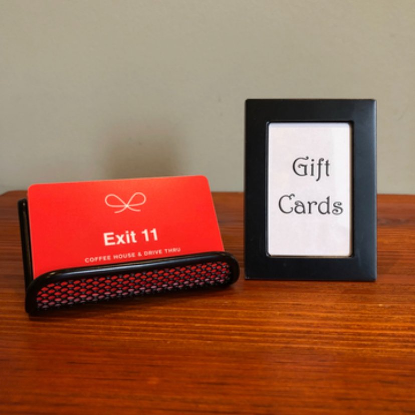 Best gift for mom = Exit 11 Gift Card and her favorite drink.  You can even come and get it Sunday morning.  We won’t tell....