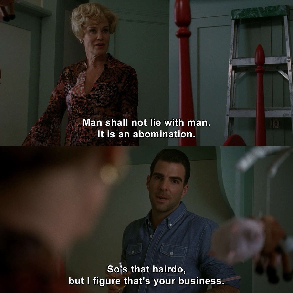 American Horror Story - Birth #ConstanceLangdon #ChadWarwick  #AmericanHorrorStory #Birth #ahs #quotes #lmao, image size:1200x1200