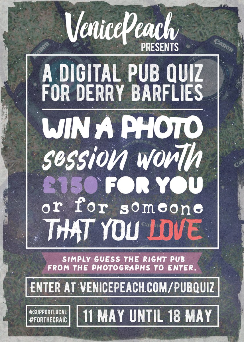 VenicePeach's tweet photo. A #pubquiz of a different kind :) ... Enjoy! https://t.co/DPl0ccugb3