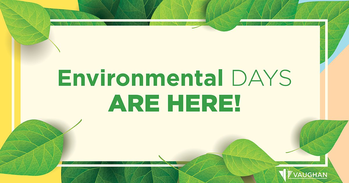 City_of_Vaughan's tweet photo. TODAY (May11): Drop by Al Palladini Community Centre between 10 a.m. and 2 p.m. for the opportunity to exchange damaged City-issued #BlueBoxes and #GreenBins or to purchase new ones. Details at https://t.co/1jjK9ccezs #EnvironmentalDays https://t.co/1ExzzYV4Ad