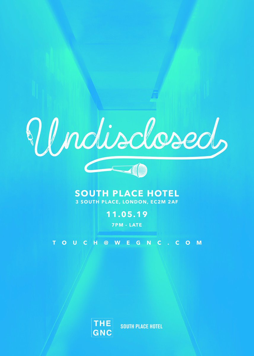 WeGNC's tweet photo. NEWSFLASH: Tonight all roads lead to @southplacehotel for #UNDISCLOSED. It might be a little dull outside but we can assure you that there’ll be nothing but comfort and warmth! Oh, and some pretty cool live music too 😎. 
FREE TICKETS: https://t.co/Rdl24tyO0y https://t.co/0QQrbiAJEr