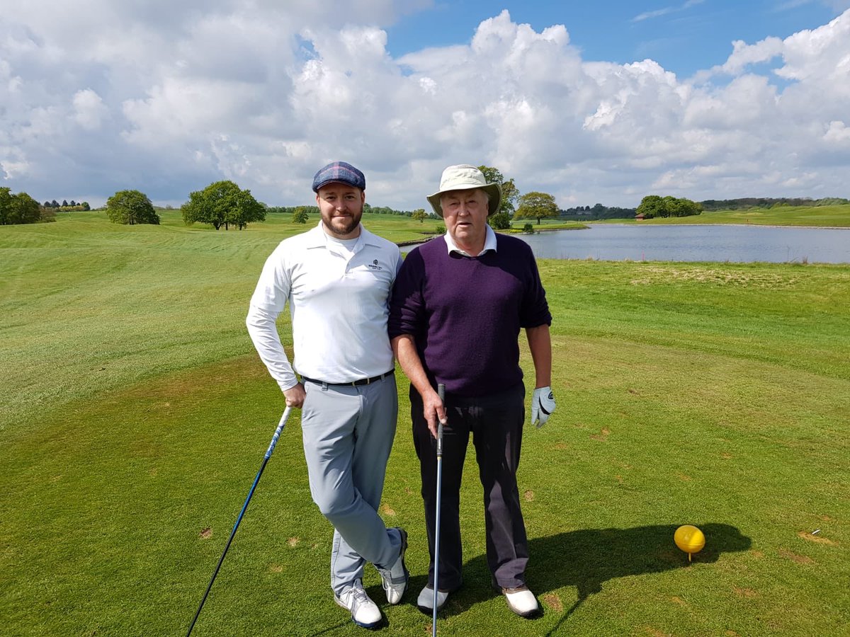 The calm before the Simon Klimcke storm at The Oxfordshire GC yesterday for the <a href="/jackfrostxi/">Jack Frost XI</a> golf day. Congrats Simon on the win with 34 points.