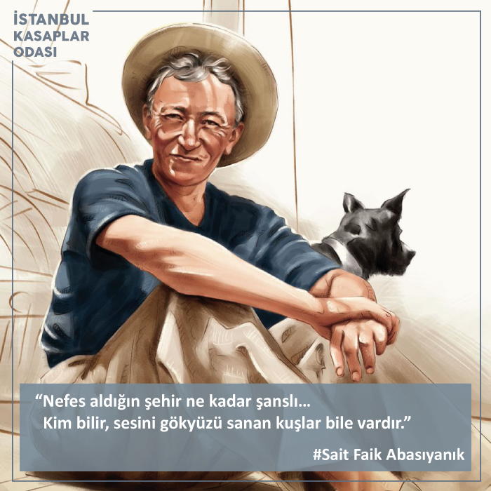 'Nefes aldığın şehir ne kadar şanslı… Kim bilir, sesini gökyüzü sanan kuşlar bile vardır.”
Türk edebiyatının benzersiz ve usta kalemi #SaitFaikAbasıyanık’ı vefatının 65. yılında saygı, sevgi ve rahmetle anıyoruz. ✍️

#11Mayıs1954 #Cumartesi