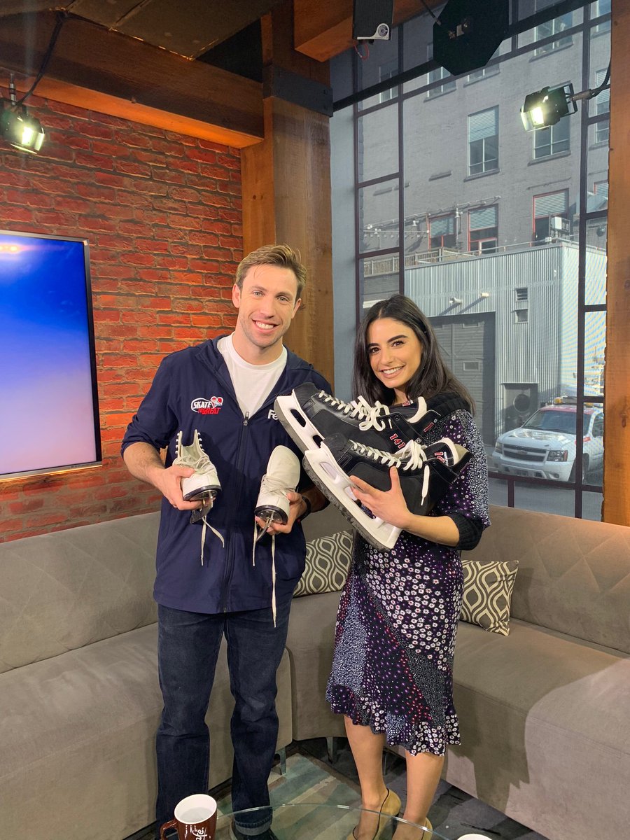 Thanks for having us this am <a href="/CP24Breakfast/">CP24 Breakfast</a> ! Toronto - don’t forget to drop off your new/used skates to the <a href="/FedExCanada/">FedEx Canada</a> on Commissioners St. until May 31st! 

#FedExCares
#DonateSkates