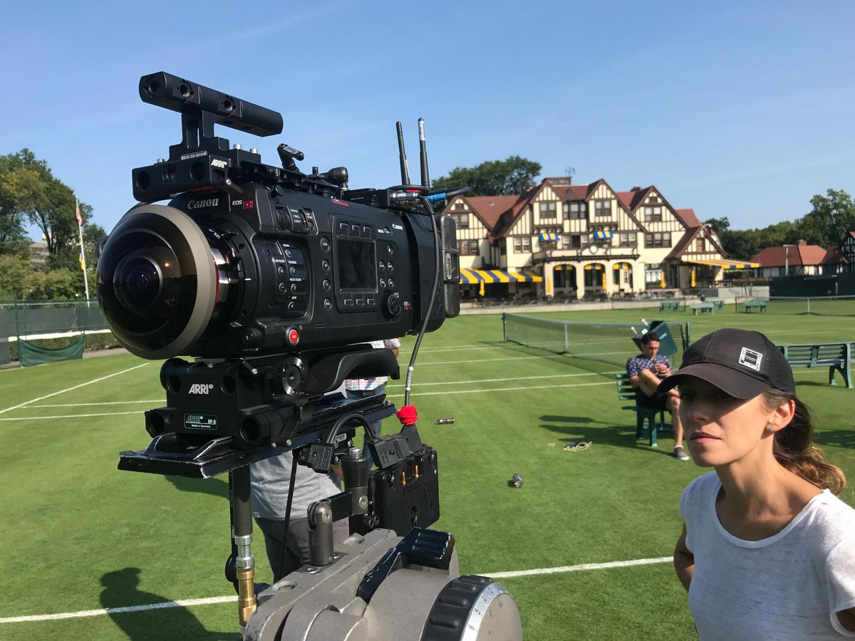 CanonUSApro's tweet photo. Cinematographer @EveCohenDP selected the #Canon #EOSC700 to shoot 360-degree virtual reality for the short #Ashe68. #CapturedWithCanon #CinemaEOS #FemaleFilmmaker https://t.co/8lPKogI8TC https://t.co/cHxKQOoyXA