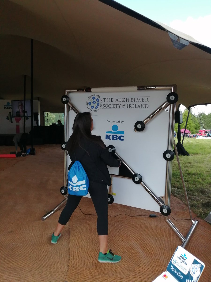 alzheimersocirl's tweet image. At our Batak Board Challenge @WellFestIrl with @AskKBCIreland, the KBC Crew are trying it out! Competition is On!  2nd ompetition just starting. Pop over to us #KBCWellGood Tent &amp;amp; take part &amp;amp; be in with a chance to win 1 of 4 €100 One4All vouchers!