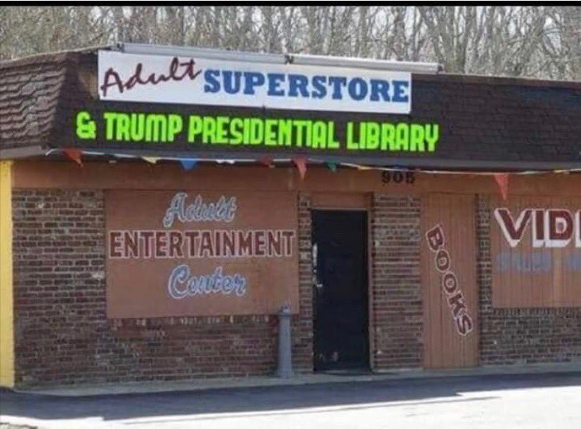 danieltroppy's tweet image. The home of the ⁦@realDonaldTrump⁩ library. #tRump #trumplibrary
