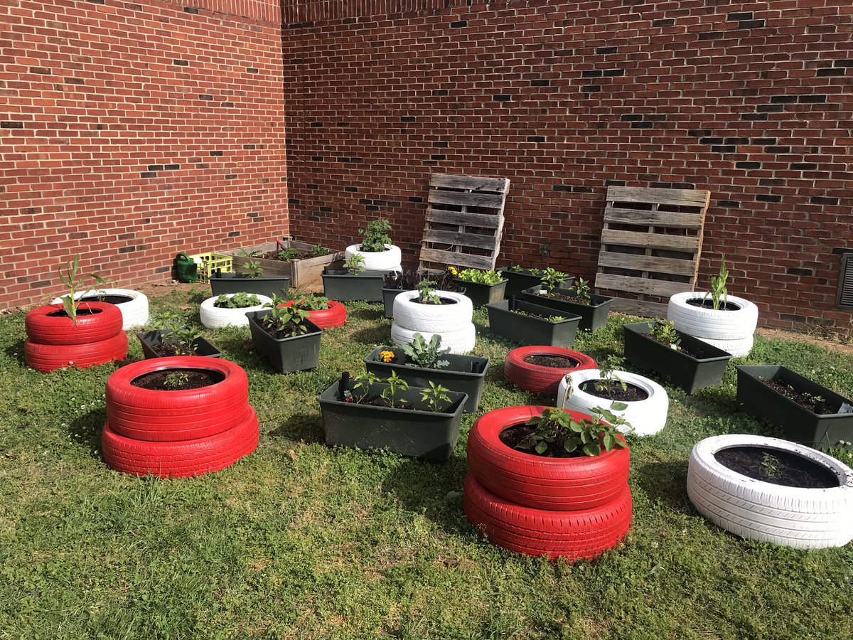 jhackerfms's tweet photo. Students in Mrs. Hacker’s class started a “Freedom Garden.” #fmsgrows https://t.co/ZVmx7Bjo9P