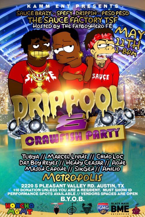 AnArtJoint's tweet photo. If you’re in ATX TODAY make sure you come thru and see @pesopeso409 and more https://t.co/TEISXQXvIP
