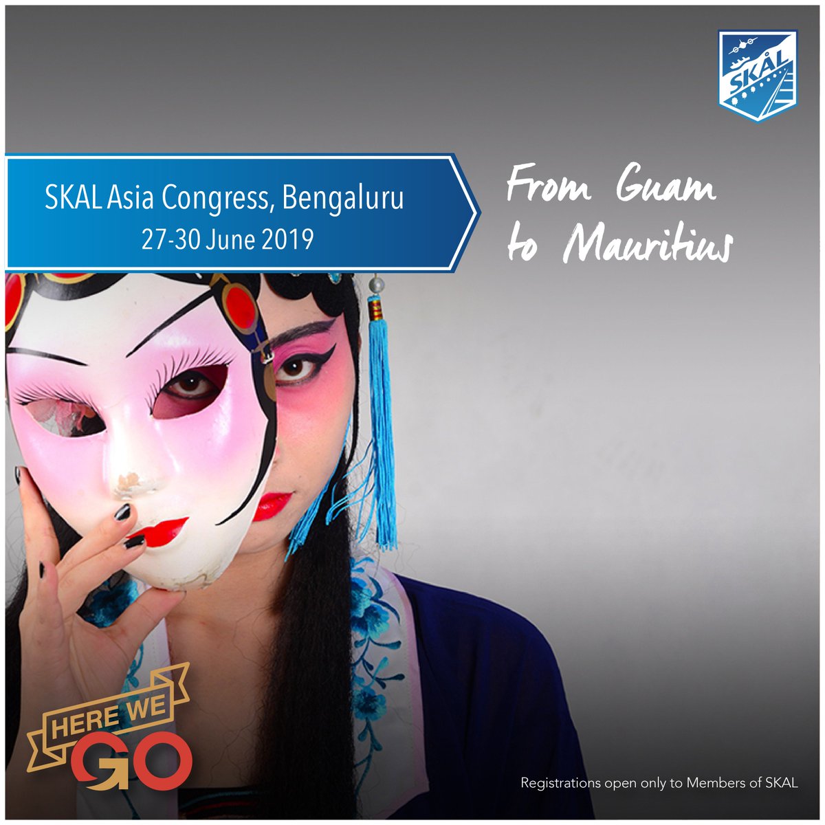 #DidYouKnow that the SKAL Asia area is the most diverse in the area of SKAL? Can you guess how many countries does this area cover between Guam in the Pacific Ocean to Mauritius in the Indian Ocean?
SKAL Asia Congress 2019 is taking place in one such amazing destination.