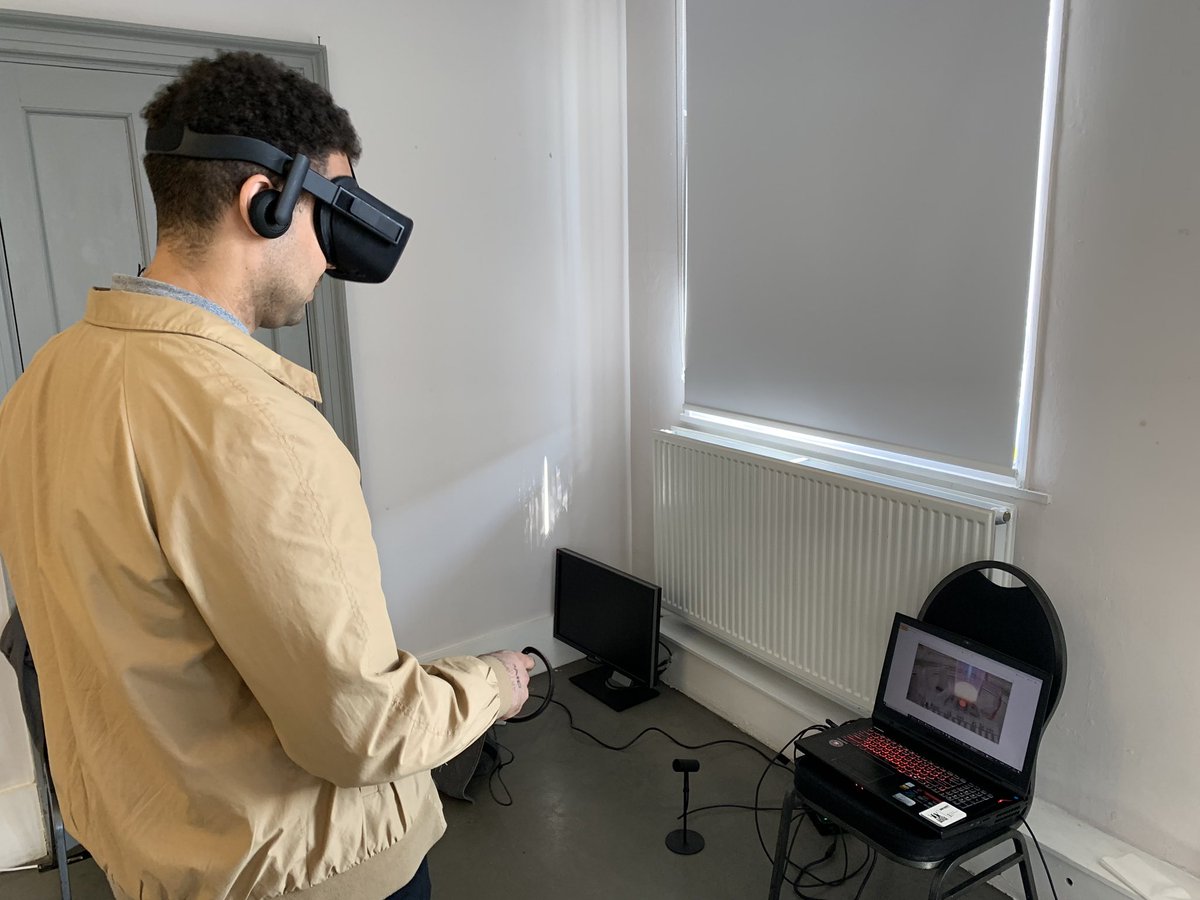 gamerepublic's tweet photo. Fantastic VR experiences in The Tetley from @CoopInnovations &amp; @UniversityLeeds. #getintogaming https://t.co/S3kyydnMvs