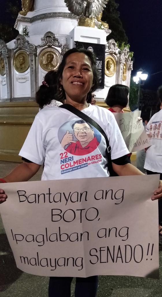 ColmeNeriBicol's tweet photo. LOOK: Calls from today's activity for Clean and Honest Midterm Elections 2019 this May 13. #22Colmenares #Eleksyon2019 https://t.co/CxY6HAROdG