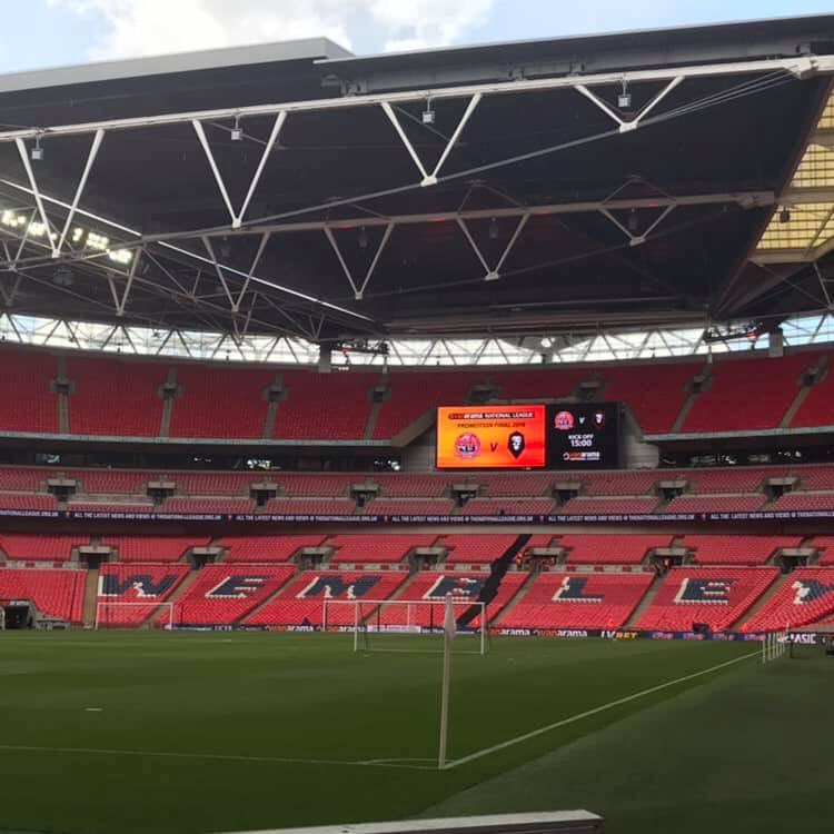 🔵 | A fantastic effort this afternoon by <a href="/lacheprimary/">Lache Primary School</a> U11 Girls who finished Runners Up in the <a href="/TheNLTrust/">The National League Trust</a> U11s Girls National Final at <a href="/wembleystadium/">Wembley Stadium</a>. Congratulations to Sutton United. Well done girls 👏
