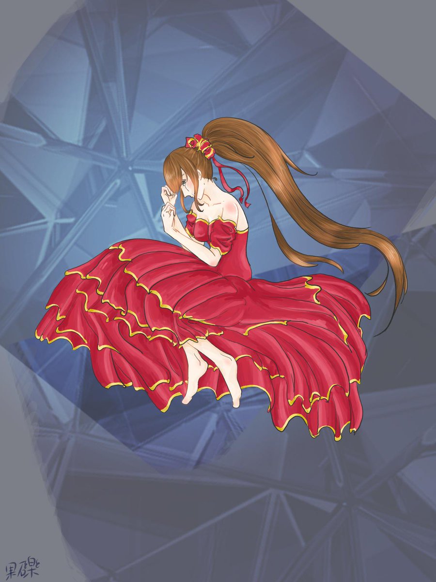 果礫 二日間だけですがサークルの五月展で展示してました コリウス かなわぬ恋 イラスト 創作 花言葉