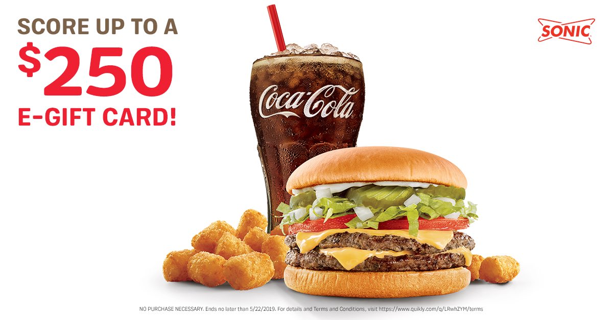 SONIC® Drive-In Gift Card