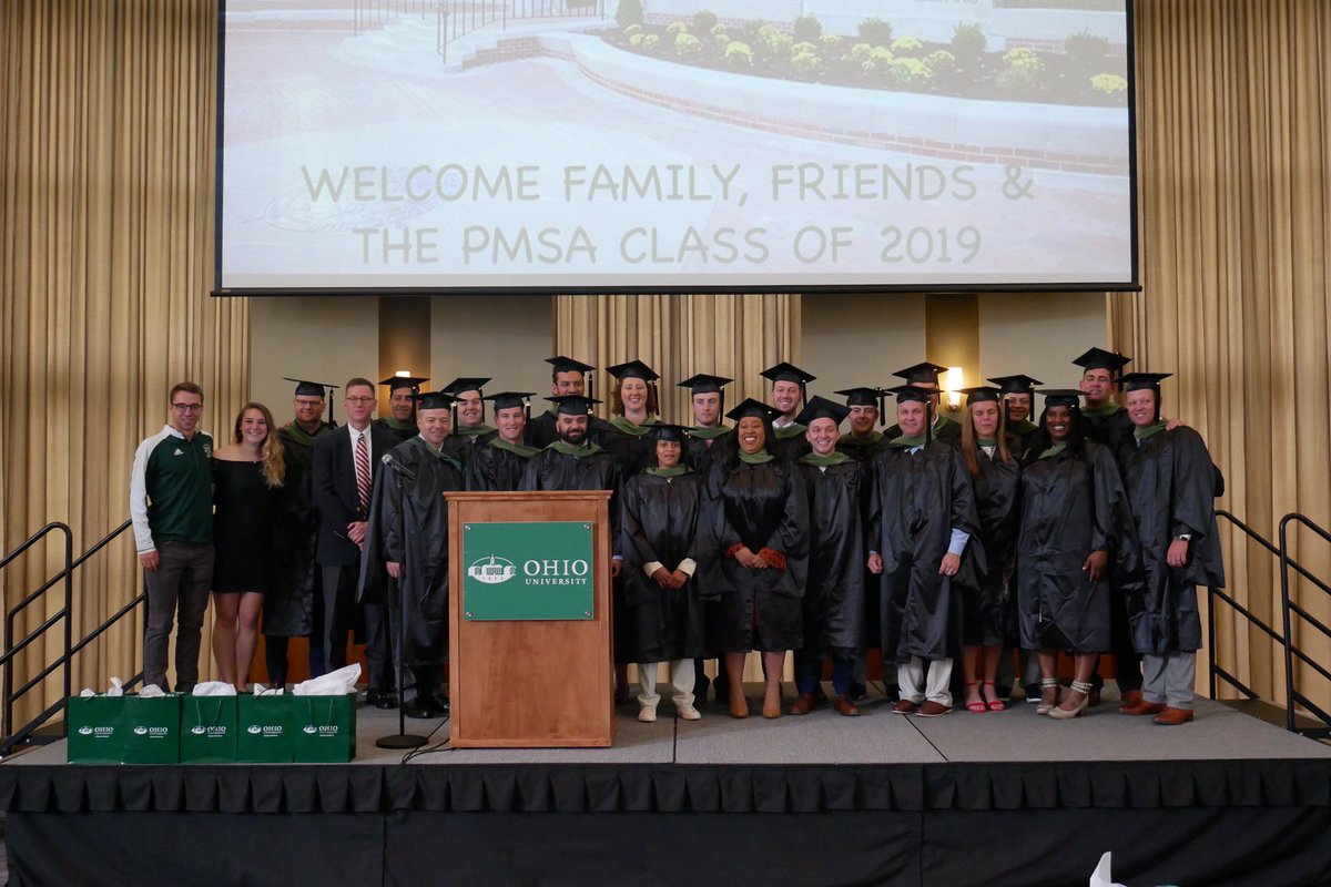 BobcatAdams44's tweet photo. Congratulations #PMSA2019 @OhioUSportsAd #Symposium48 https://t.co/OvKJ4I5mJS