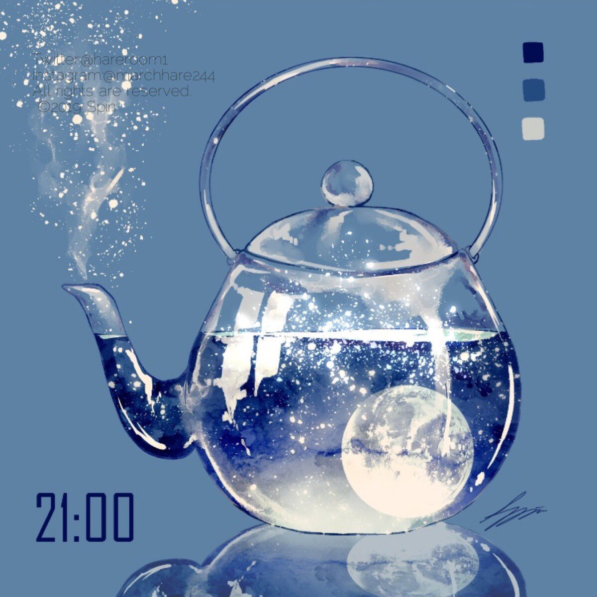 Spin 作品集2巻発売中 03 新刊 The Tea Kettle 600 16p A5正方形 未公開のイラスト 5枚収録のやかんイラスト集です 夜を沸かすぞ 僕はそう言った 君を喜ばせたくて 次々に魔法をかけていった 黙って見ていた君が 最後に口を開いて言ったこととは Spin 作品集2巻発売中 03 新刊 The Tea Kettle 600 16p A5正方形 未公開のイラスト 5枚収録のやかんイラスト集です 夜を沸かすぞ 僕はそう言った 君を喜ばせたくて 次々に魔法をかけていった 黙って見ていた君が 最後に口を開いて言ったこととは