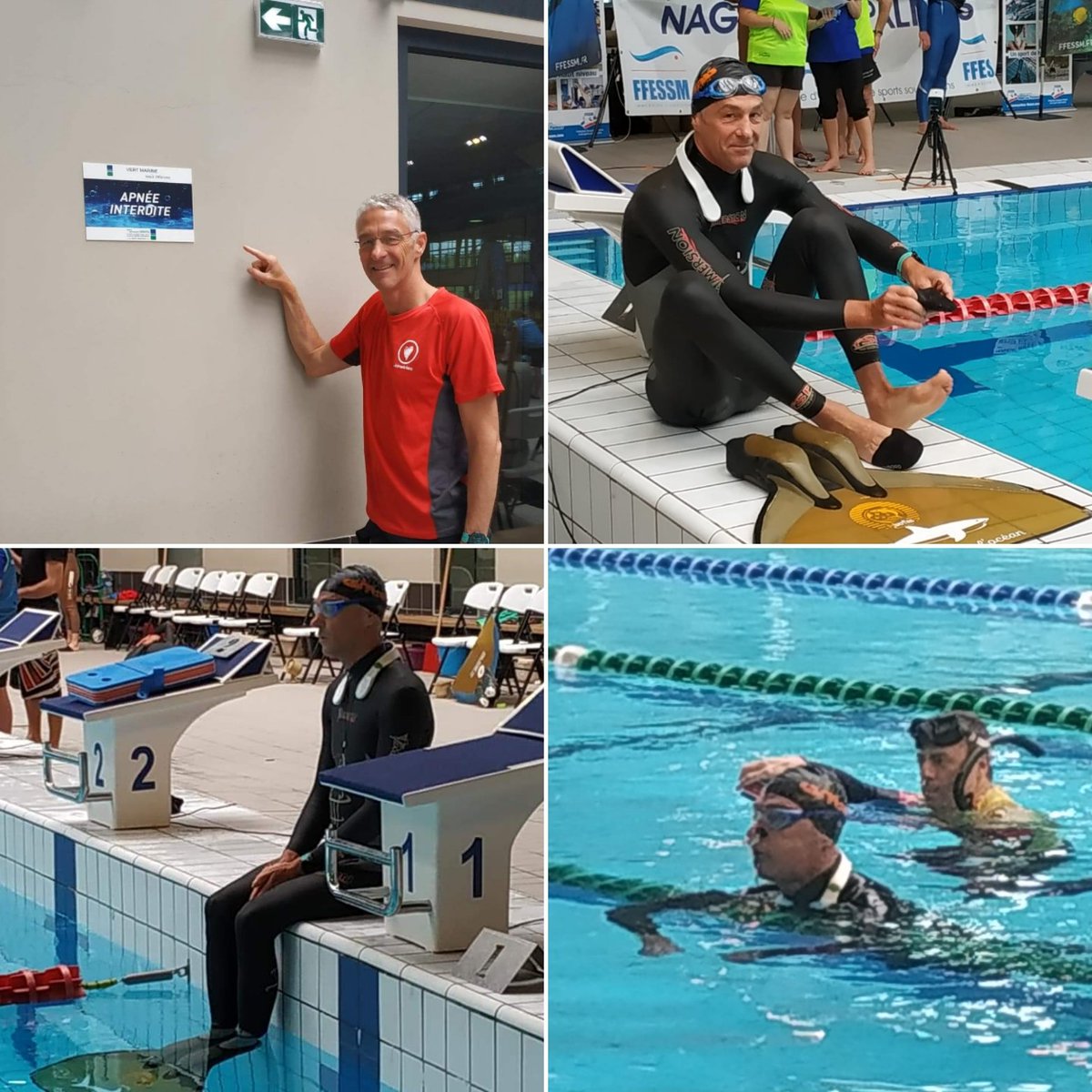 arnaud_constans's tweet photo. Championnat de France d'apnée.
Dynamique Palme. 7eme Français. 
188m80, je bats mon record de 9m. Les 200m sont à portée pour la saison prochaine 😁. Merci pour le soutien.
Demain le sans Palme. 
#TeamArkeaElite #SportAtWorkByArkea @WeAreArkea https://t.co/ZTlRR7qA1P