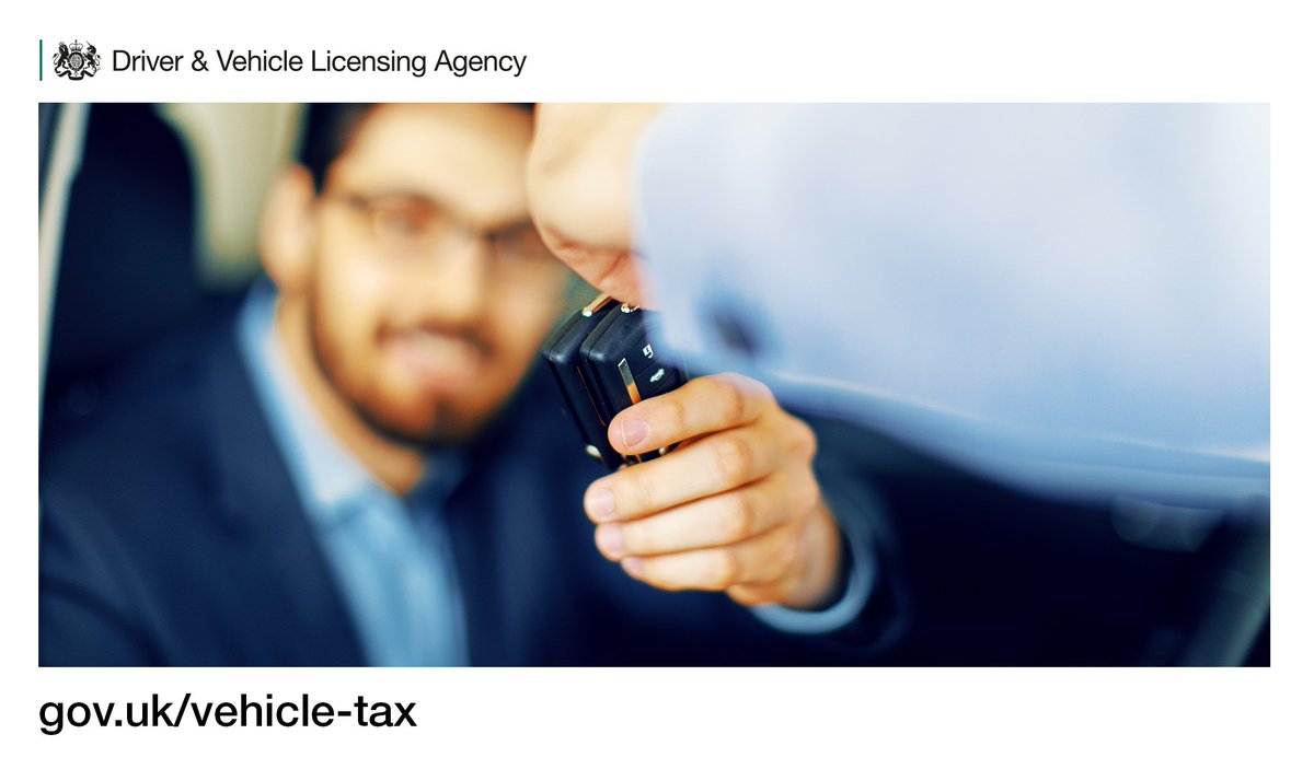 DVLA on Twitter "You must tax a vehicle you’ve bought before you drive