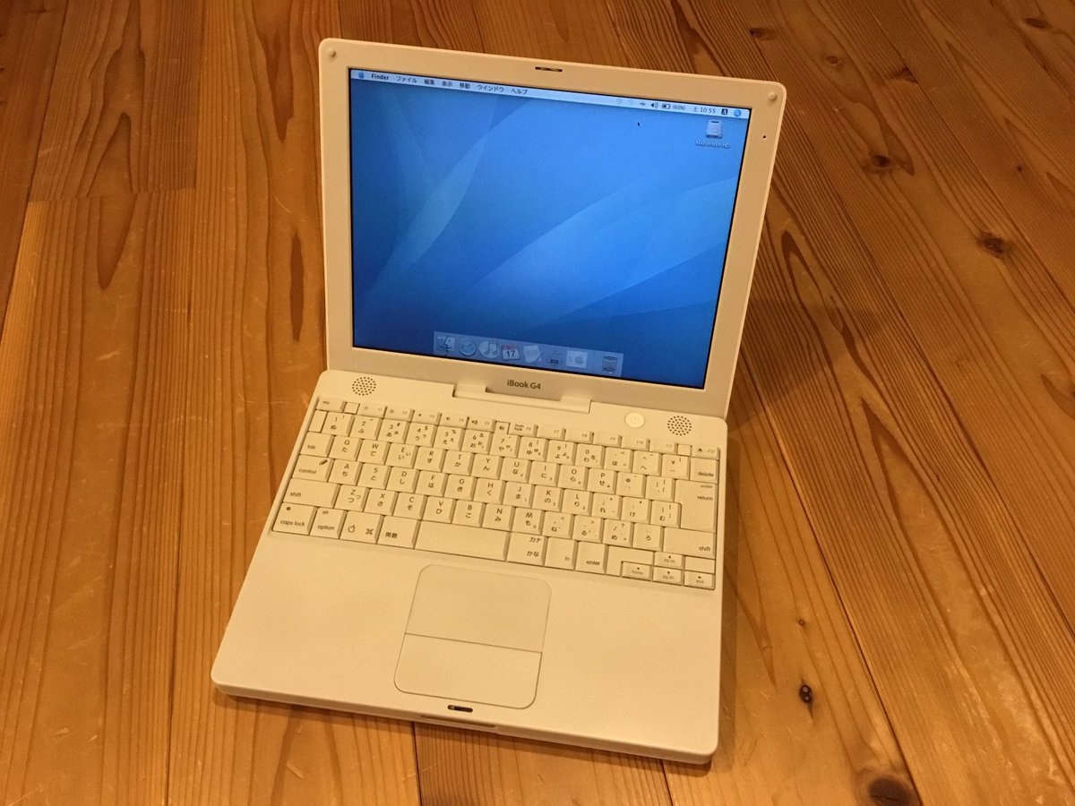teke3in's tweet photo. iBook G4
ついに念願のG4…!
真っ白なボディは存在感抜群!
G3とはまた違った魅力がある…
#iBookG4 #iBook #iBookG3DualUSB #Mac #Apple https://t.co/Ix24oO5nDS