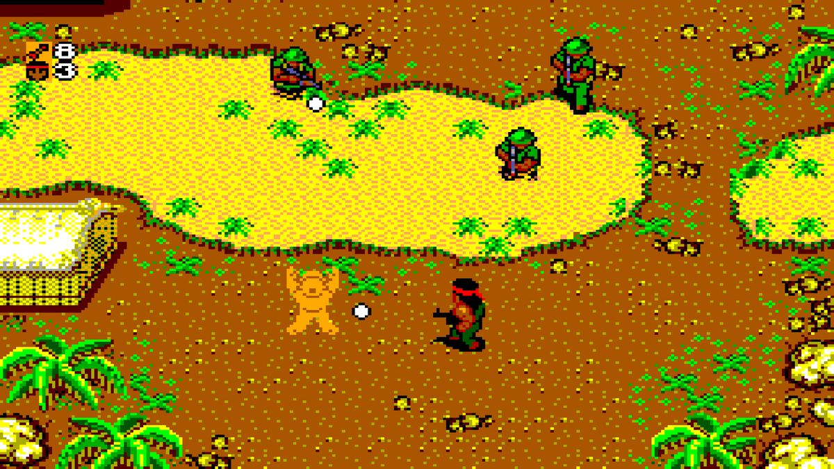 SMSDaily1's tweet photo. #secretcommando starring #rambo lookalike ๐๐ doing what Rambo does ๐ฅ๐ฃ๐ฅ
.
#videogames #games #gamer #sega #mastersystem #segamastersystem #retrocollective #smsdaily #90snostalgia #retrogames #gamerlife #90skids #classicgames #90s #8bit #consolegaming #retrogaming https://t.co/FtDoeXzrwq