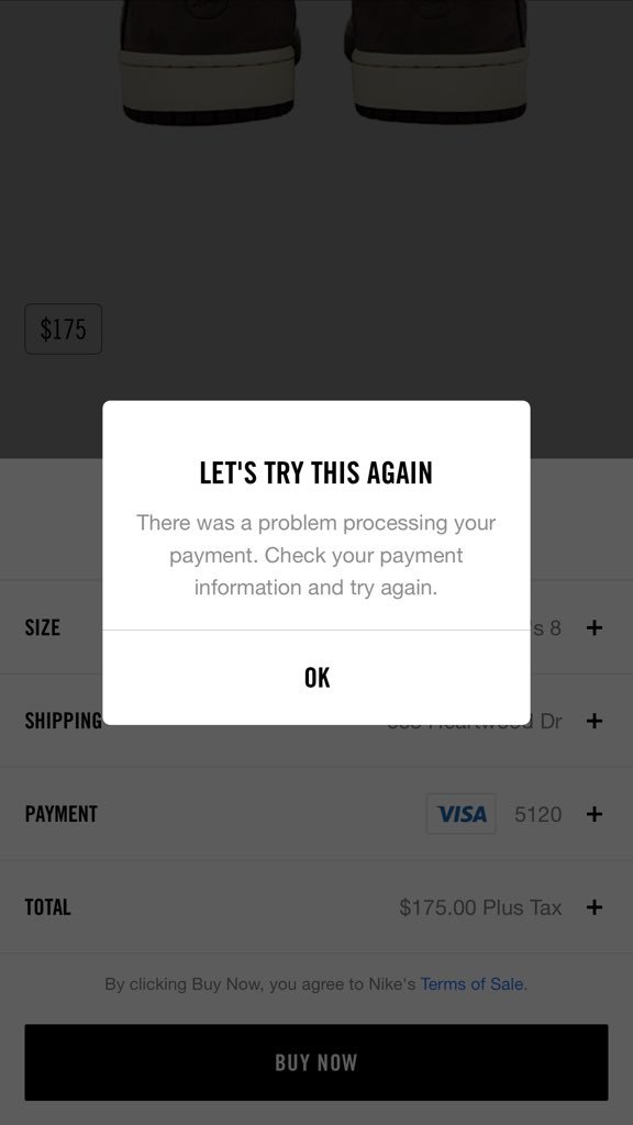 Omar on Twitter: "No Draw from snkrs app for the most hyped sneaker of the year..." / Twitter