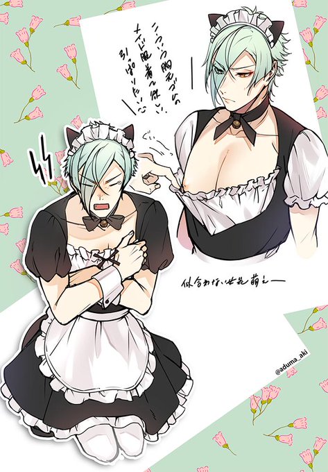 メイド服のtwitterイラスト検索結果 古い順