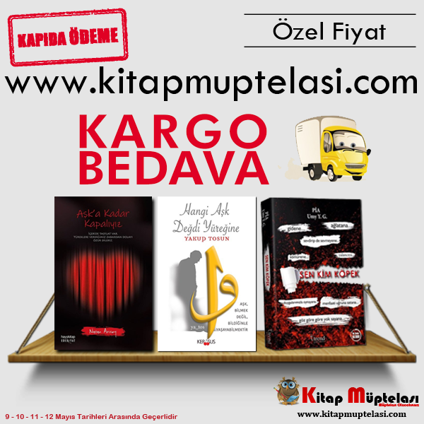 Anneler Gününe Özel KARGO BEDAVA!

Sevdiğiniz Yazarları Kitaplarını Satın Alın KARGO ÜCRETİ ÖDEMEYİN!

kitapmuptelasi.com

KAPIDA ÖDEME - EFT ÖDEMELERİNE EKSTRA %5 İNDİRİM - 12 AY TAKSİT İMKANI!

#kitap #kitapoku #annelergunu #kitapmuptelasi #indirimlikitap