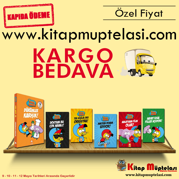 Anneler Gününe Özel KARGO BEDAVA!

Sevdiğiniz Yazarları Kitaplarını Satın Alın KARGO ÜCRETİ ÖDEMEYİN!

kitapmuptelasi.com

KAPIDA ÖDEME - EFT ÖDEMELERİNE EKSTRA %5 İNDİRİM - 12 AY TAKSİT İMKANI!

#kitap #kitapoku #annelergunu #kitapmuptelasi #indirimlikitap