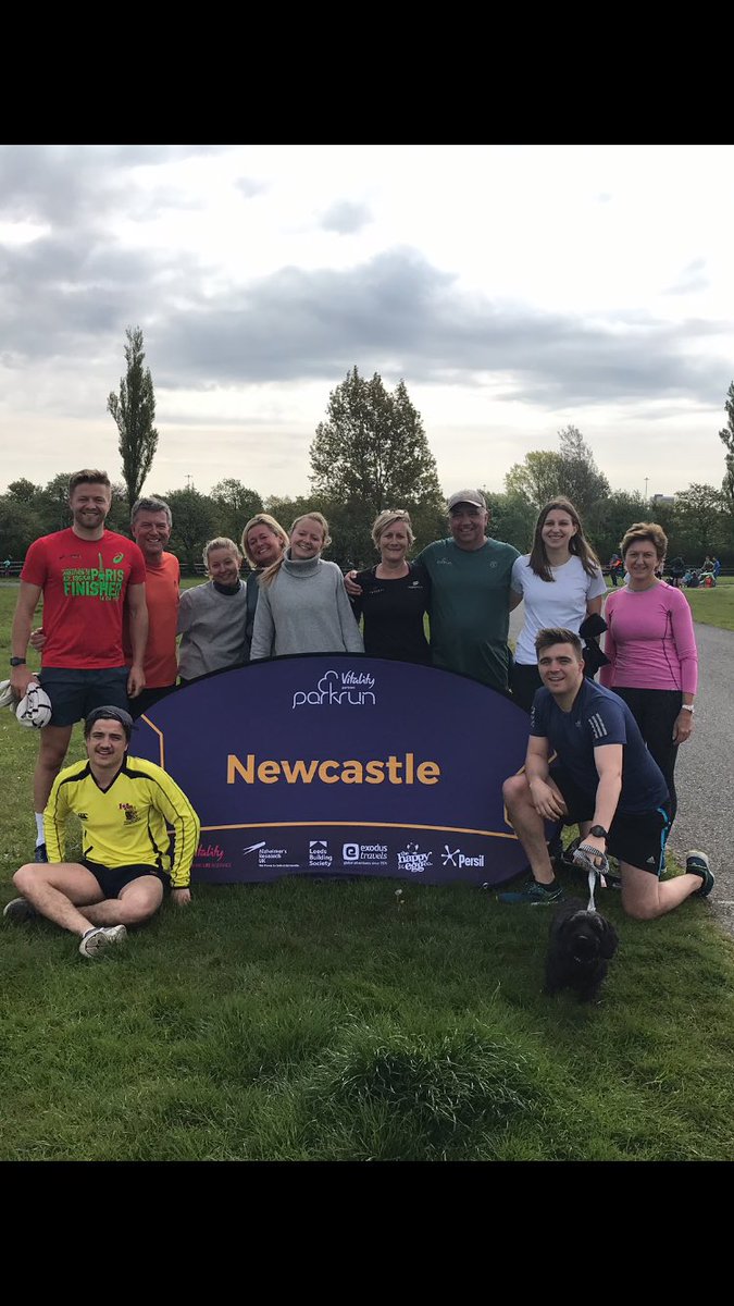 250th ⁦@parkrunUK⁩ in Newcastle with the best group #blessed #parkrun #ukrunchat #NewcastleFinals2019 #realtalk
