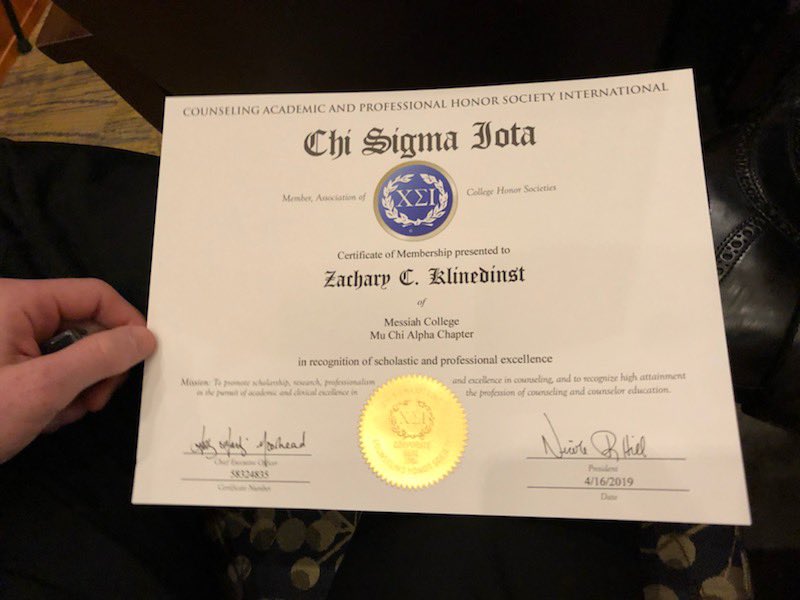 dougklinedinst's tweet photo. Graduation day is here! The main man will be along later after his ceremony. #messiahcollege. #honorsociety. https://t.co/1KqVpLN57F