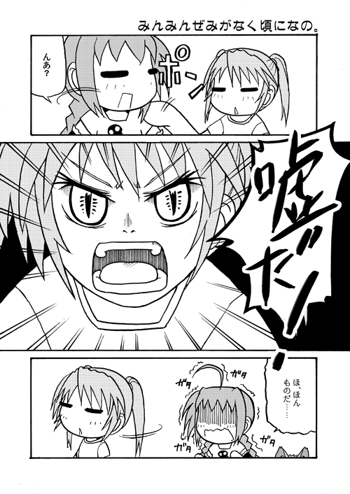 リリカルなのコマ第152回～第155回。ネタがわかる人は大きなお友達ばかりな気がしないでもない…10代だとわからんかも…。
#リリカルなのは #nanoha 