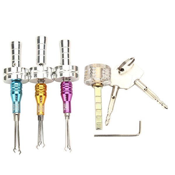 TekniStore's tweet image. 3Pcs 6/6.5/7mm Cross Lock Opener with CrosS-shaped Transparent Practice Padlock Lock Pick Tools
🔥 FREE SHIPPING 🔥
👉 Link to Product: bit.ly/2vUuFFf

#LockPicksSet #LockPickTools #ProfessionalTools #KeyExtractor #Tools #Teknistore #FreeShipping