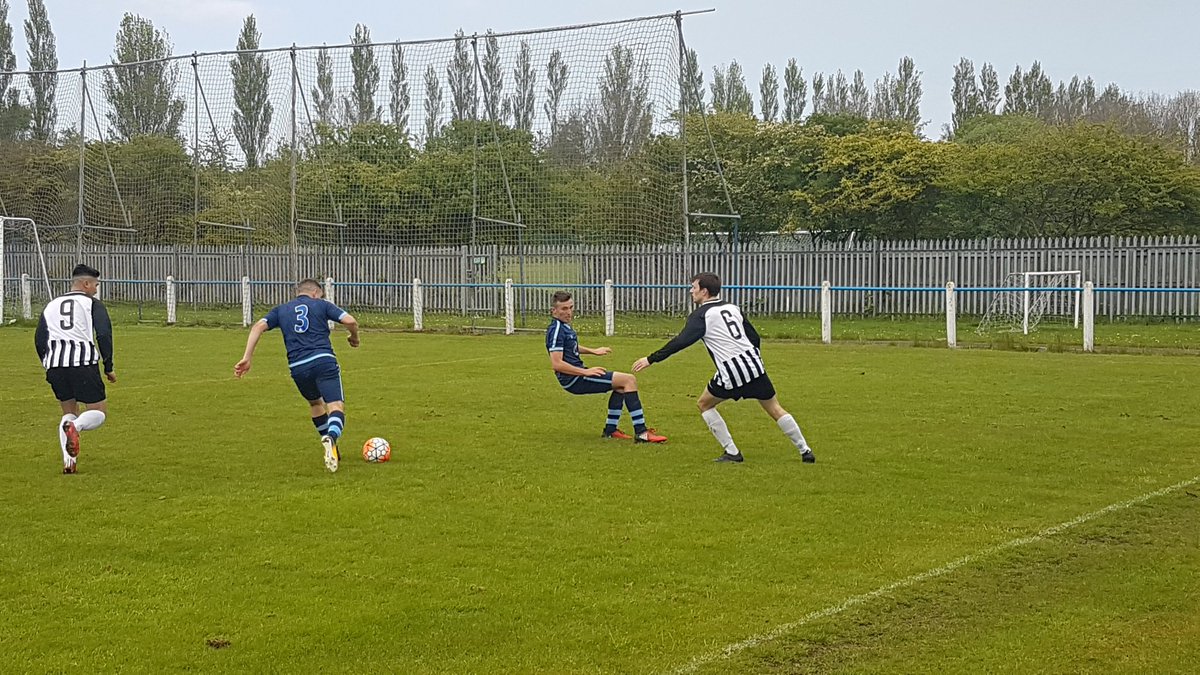 Half time whistle goes and it's <a href="/MorpethFC/">Morpeth FC</a> 1-1 <a href="/pontelandutd/">Ponteland United</a> Reserves. The scoreline is a fair reflection of the first half. Both sides have their spells. All to play for in the 2nd half.