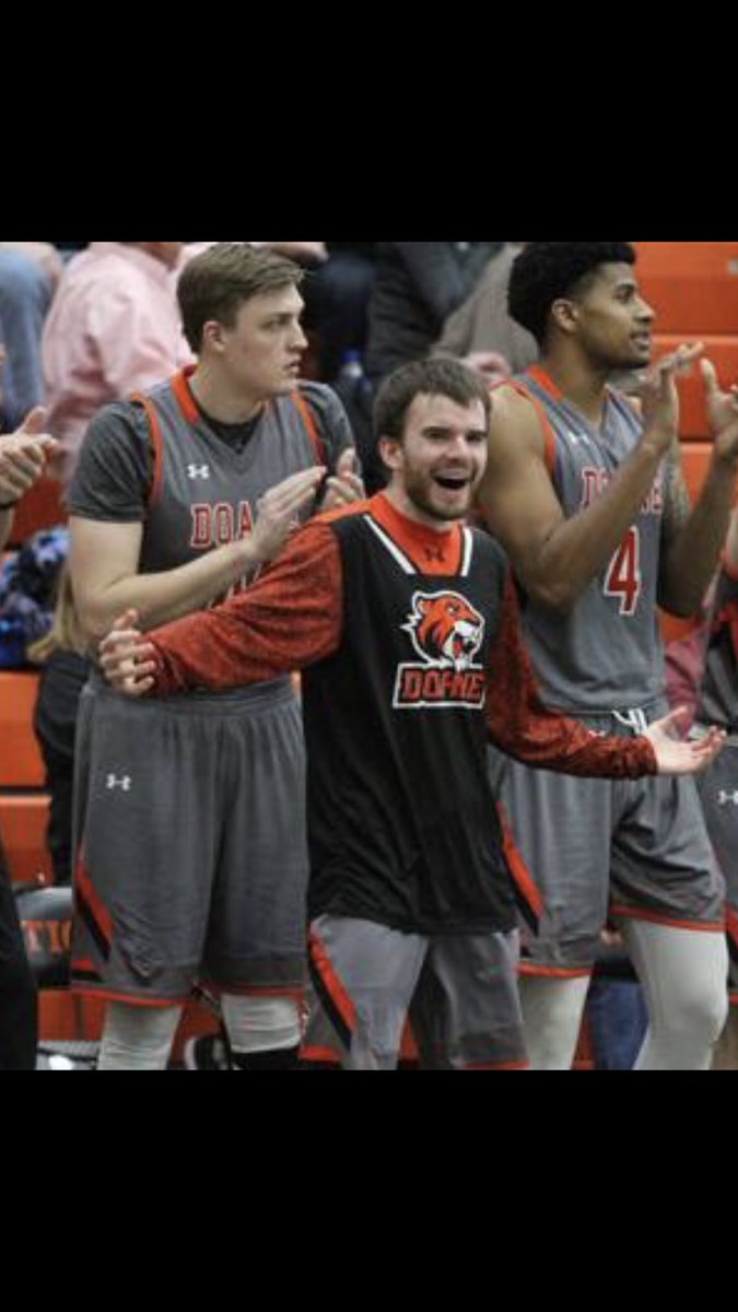 CoachMcKeithen's tweet photo. Congrats to our seniors @Nickatnitee_ , @NeddyLongLegs , and Nate Janssen on graduating today!  You were a part of my first recruiting class at Doane and I appreciate everything you have done. Very proud of you guys! https://t.co/rX9hlCYvAm